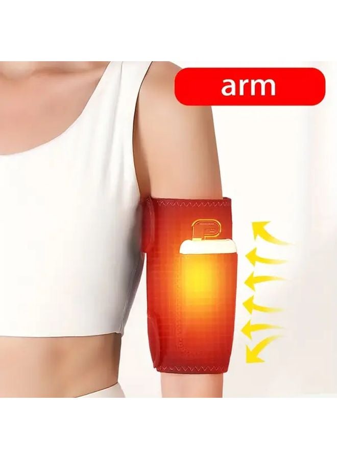 USB Heated Arm Massager with 3 Level Temperature Control for Home and Outdoor Use - Image 2